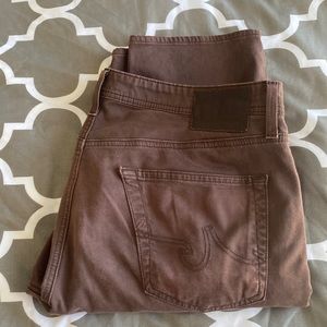 Mens Brown AG graduate pants